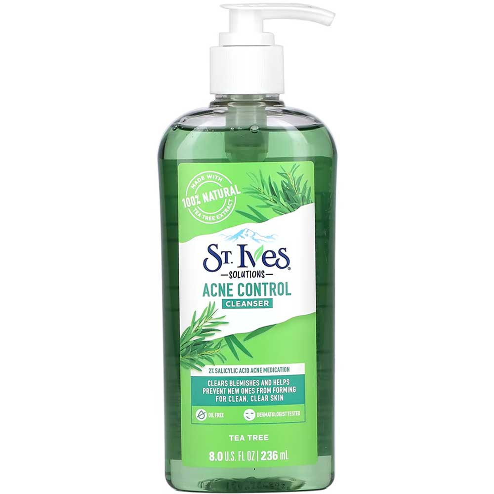 ژل شستشو درخت چای Acne Control سینت ایوز 236ml