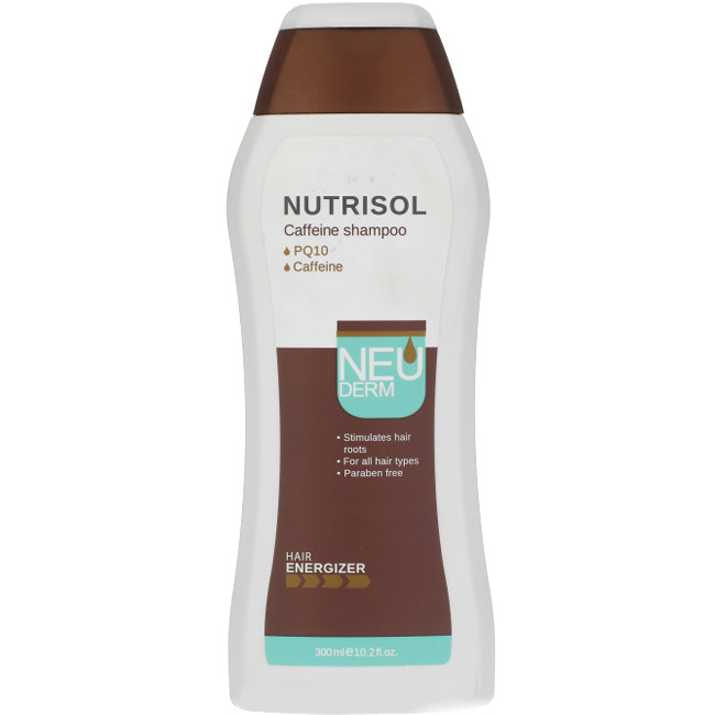 شامپو ضد ریزش مو کافئین Nutrisol نئودرم 300ml