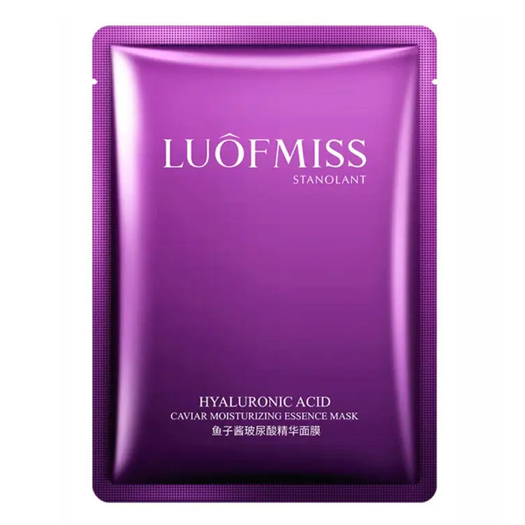 ماسک نقابی هیالورونیک اسید و خاویار لوفمیس