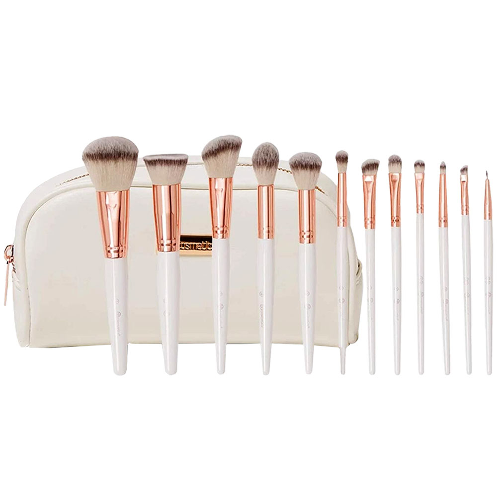 ست 12 عددی براش Rose Romance بی اچ کازمتیک