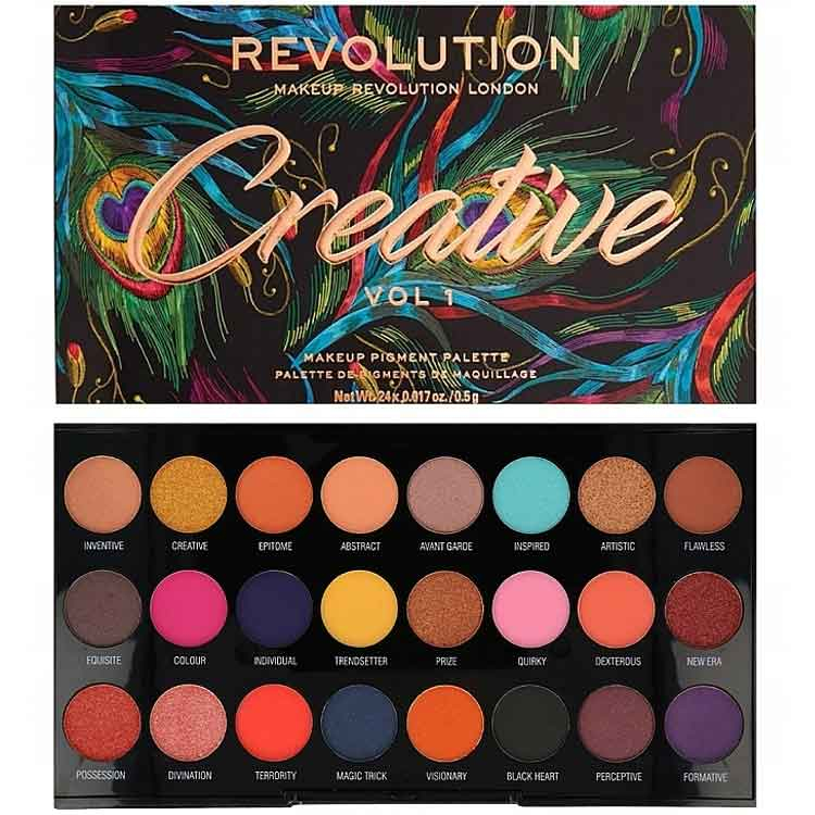 پالت سایه چشم 24 عددی Creative رولوشن