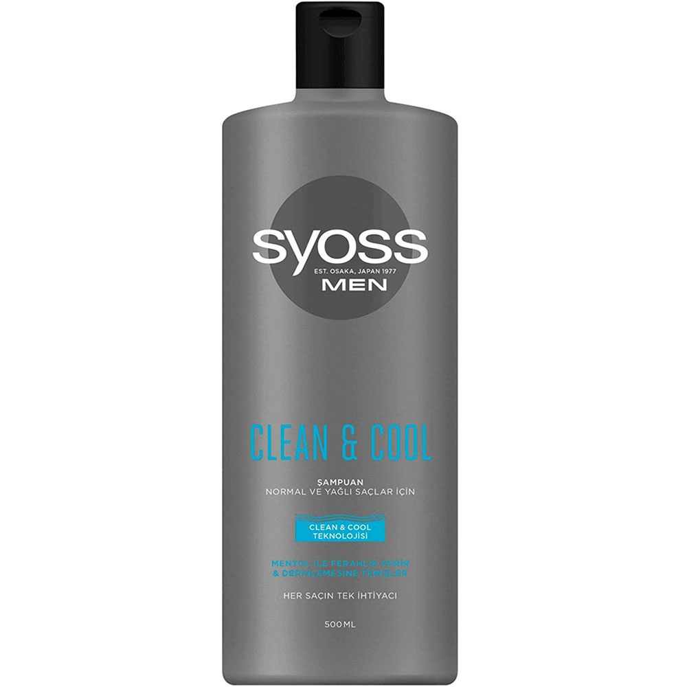 شامپو مناسب آقایان Clean & Cool سایوس 500ml