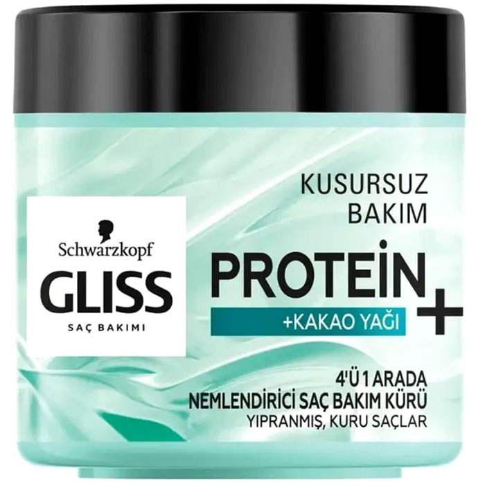 ماسک مو پروتئین پلاس کره کاکائو گلیس شوارتسکف 400ml