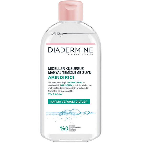 میسلار واتر پوست های چرب و مختلط Arindirici دیادرمین 400ml