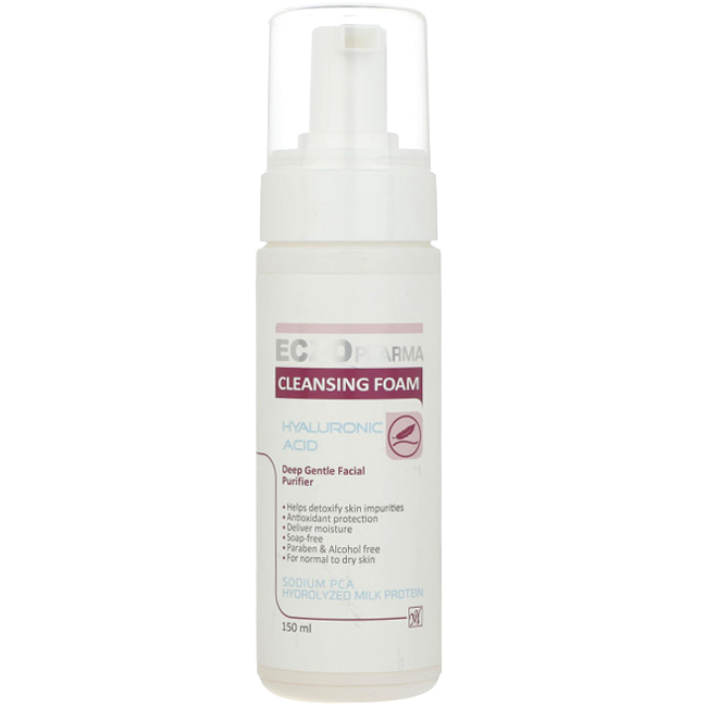 فوم شستشوی پوست های نرمال تا خشک Eczo Pharma مای 150ml