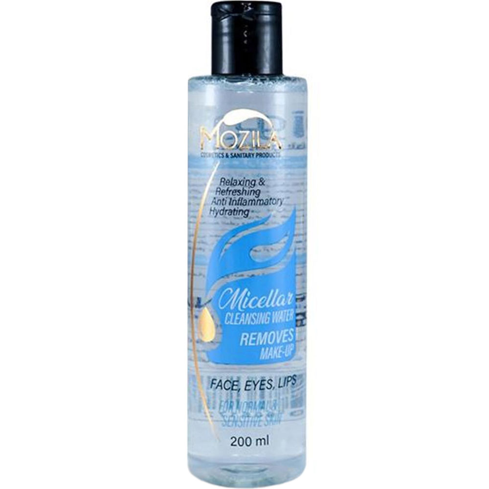 میسلار واتر پوست های نرمال و حساس موزیلا 200ml
