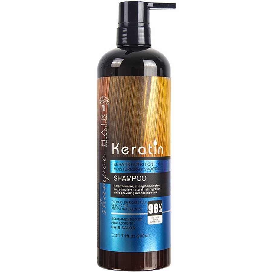 شامپو فاقد سولفات کراتین هیر 900ml