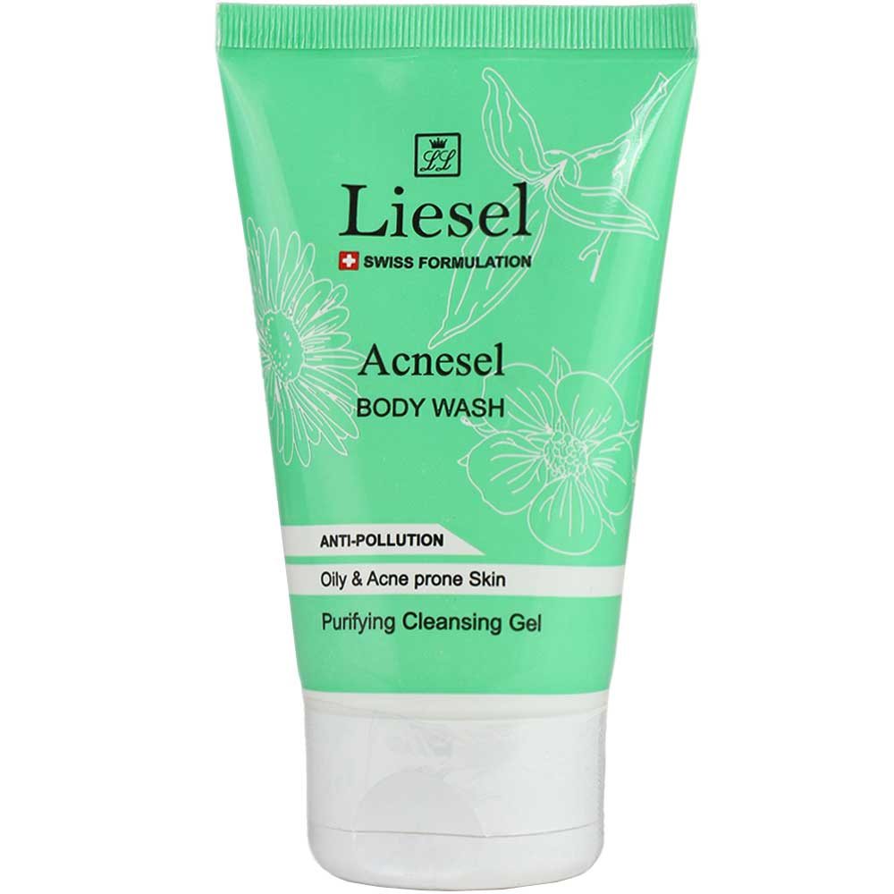 ژل شستشوی بدن پوست های چرب و جوش دار Acnesel لایسل 150ml