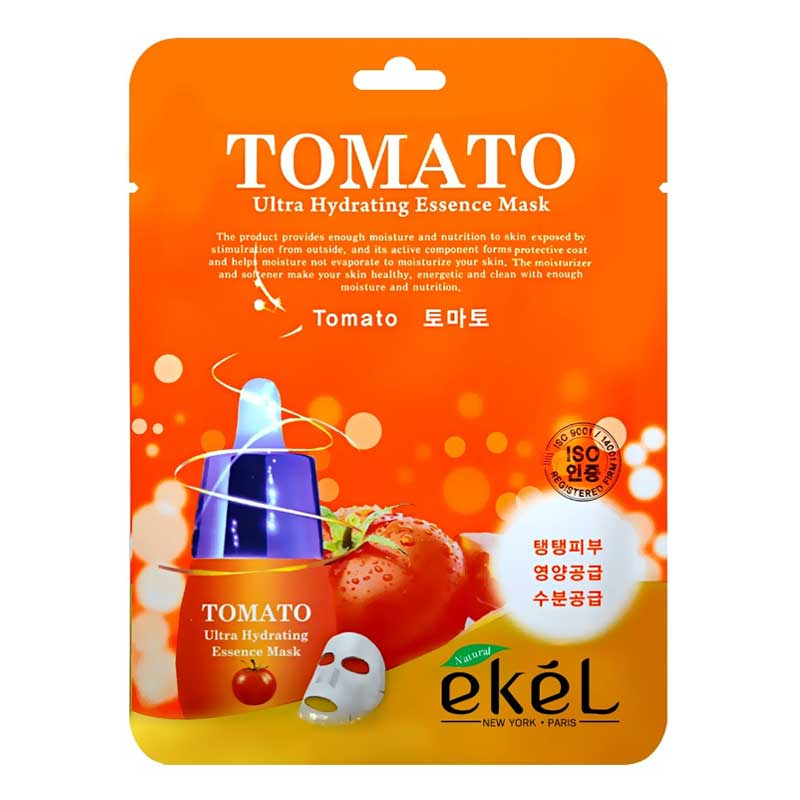 ماسک نقابی عصاره گوجه فرنگی اکل