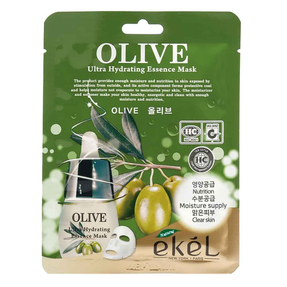 ماسک نقابی عصاره زیتون اکل