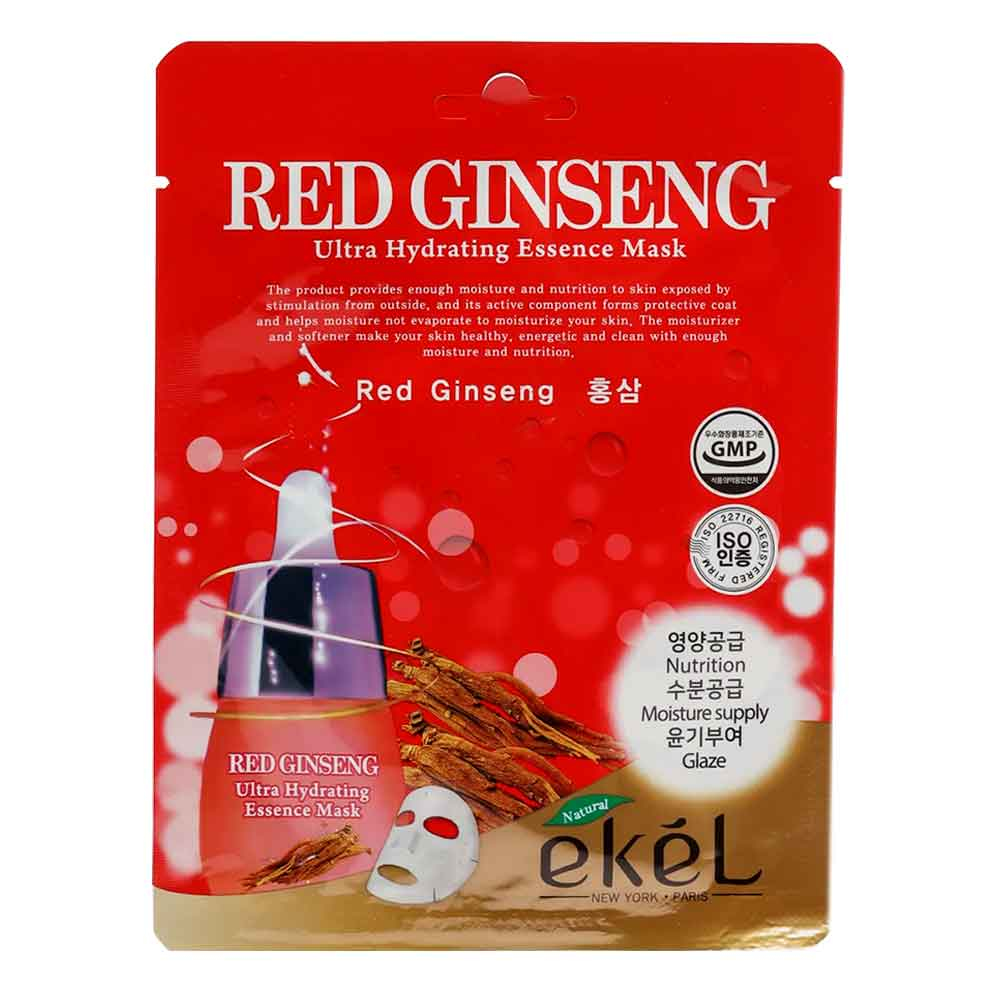 ماسک نقابی جینسینگ قرمز اکل