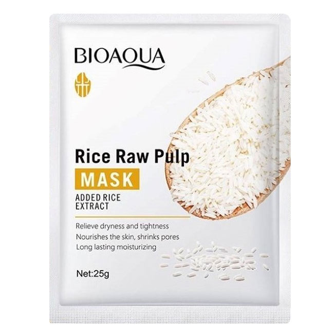 ماسک نقابی پالپ برنج بایوآکوا