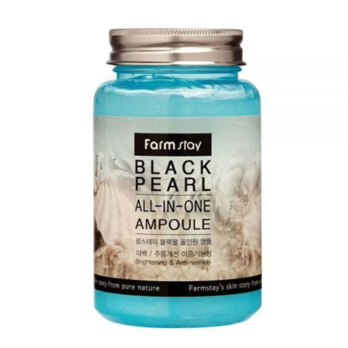 آمپول چند کاره روشن کننده و ضد چروک مروارید سیاه فارم استی 250ml