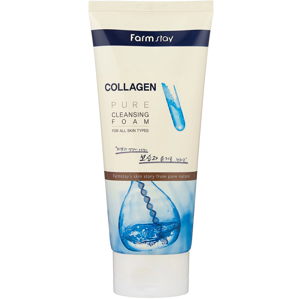فوم شستشو انواع پوست کلاژن فارم استی 180ml