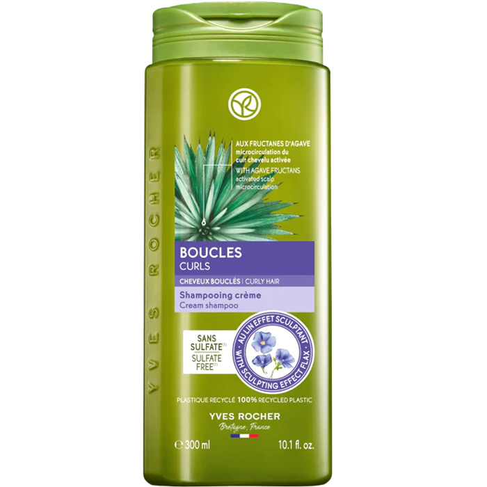 شامپو مخصوص موهای فر Boucles Curls ایوروشه 300ml