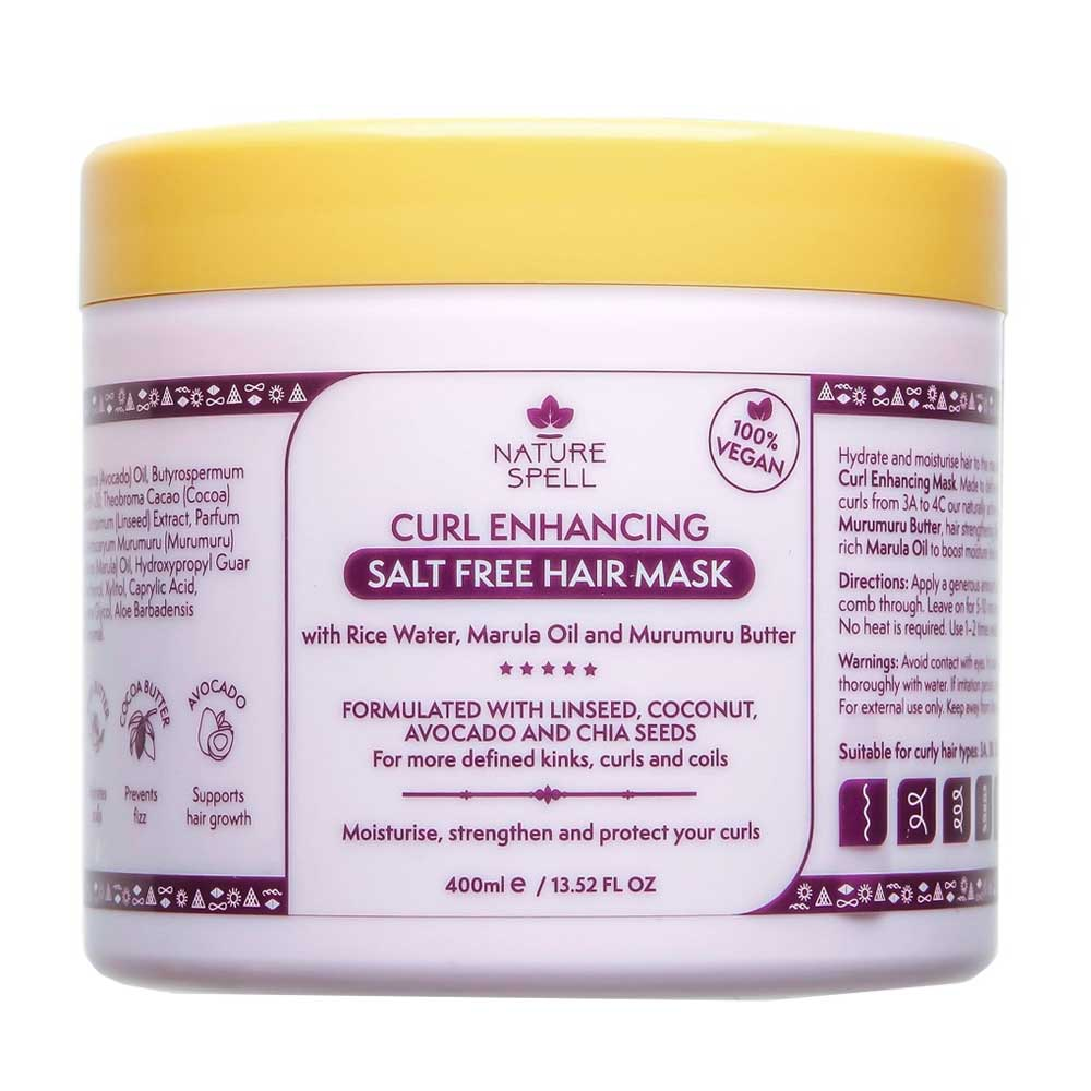ماسک فاقد نمک تقویت کننده مو فر نیچر اسپل 400ml