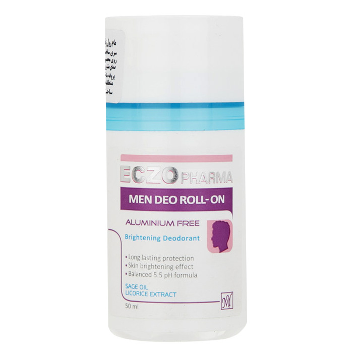 مام رول فاقد آلومینیوم مردانه Eczo Pharma مای 50ml