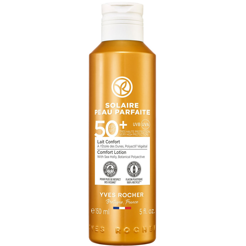لوسیون ضد آفتاب صورت و بدن SPF50 ایوروشه 150ml