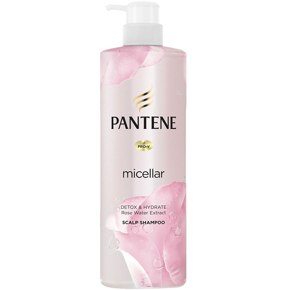 شامپو میسلار آبرسان و پاکسازی کننده عصاره گل رز پنتن 530ml