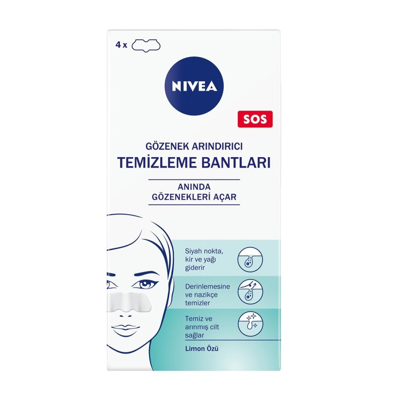 چسب پاکسازی بینی نیوا 4 عددی