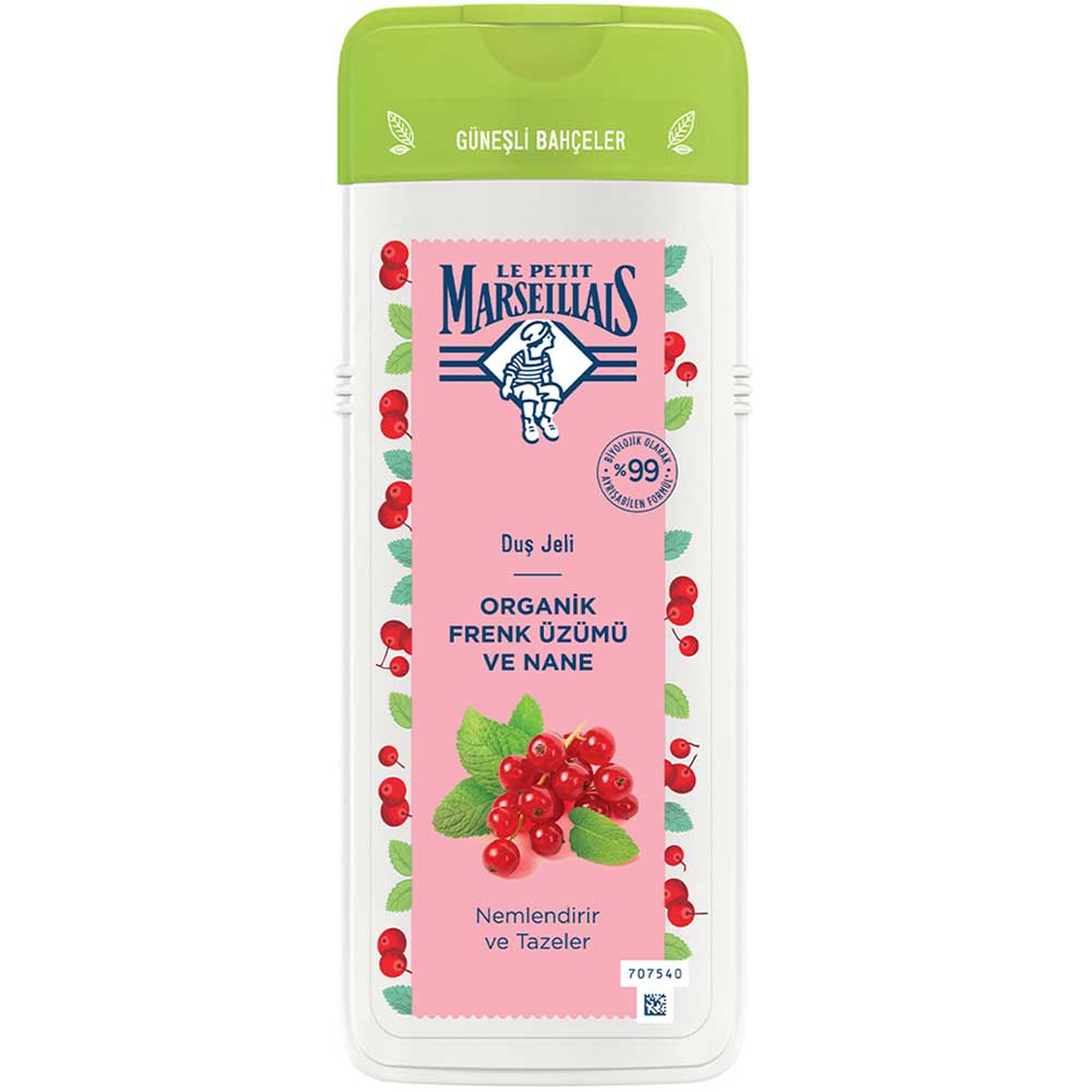 شامپو بدن عصاره توت قرمز و نعنا مارسلیاس 400ml