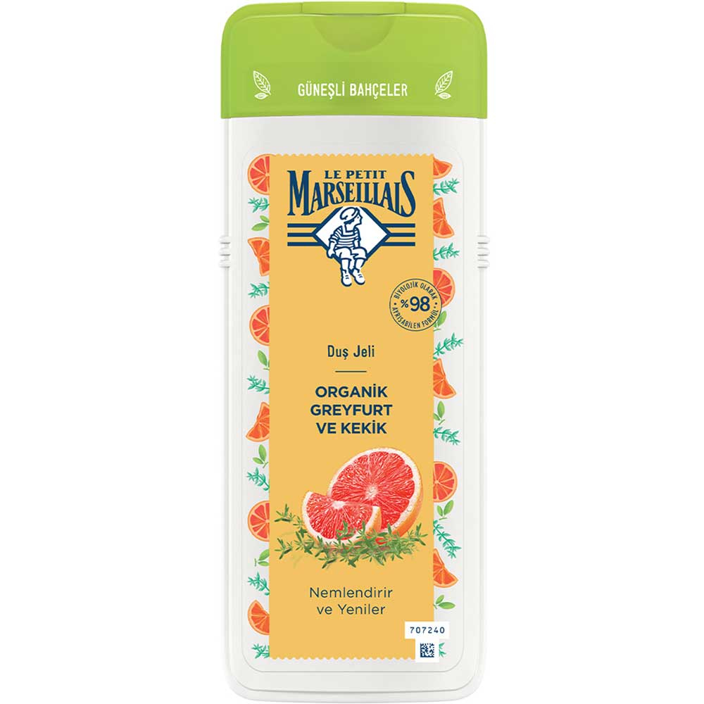 شامپو بدن عصاره گریپ فروت و آویشن مارسلیاس 400ml