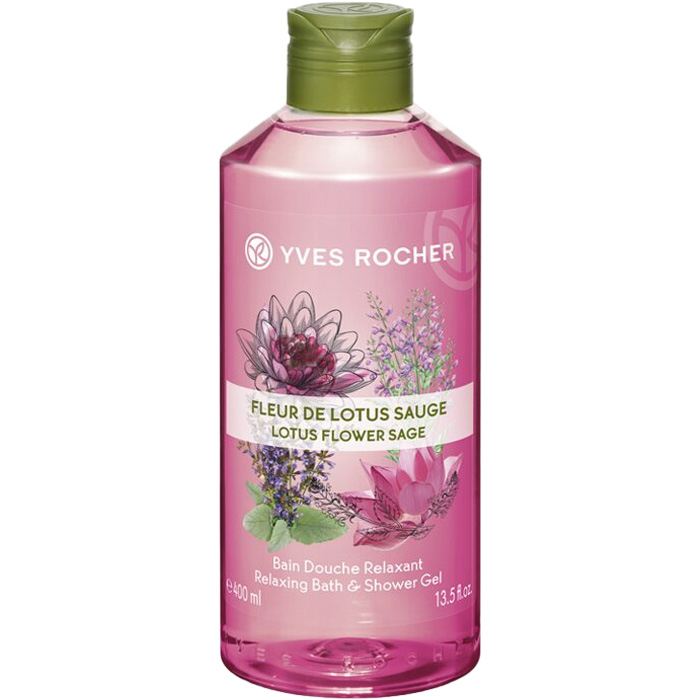 شامپو بدن عصاره گل لوتوس ایوروشه 400ml