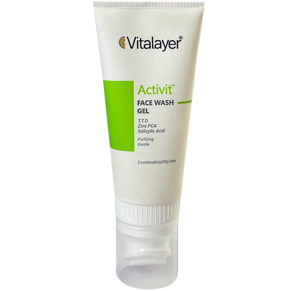 ژل شستشوی ویتالیر پوست چرب