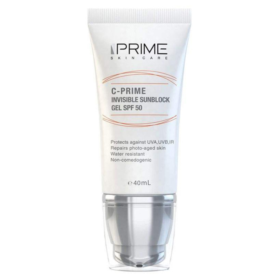 ژل ضد آفتاب SPF50 حاوی ویتامین C پریم 40ml