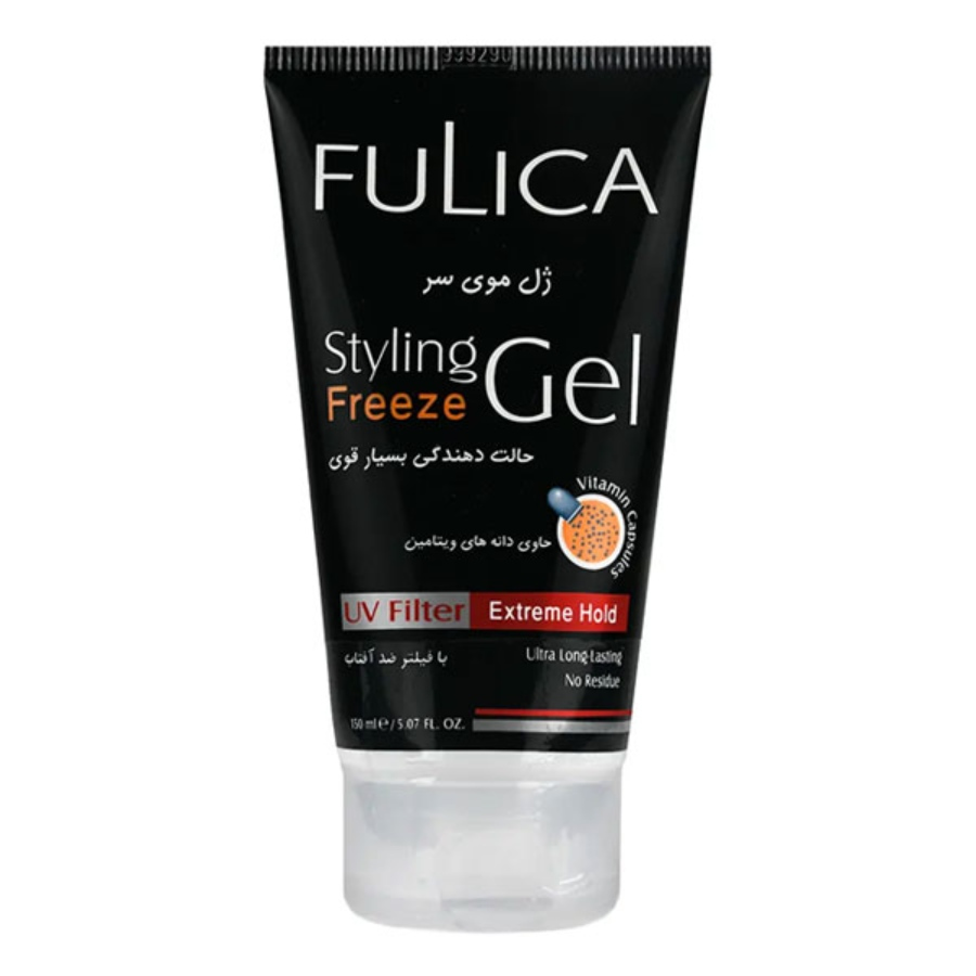 ژل موی سر فولیکا حالت دهنده بسیار قوی 150g