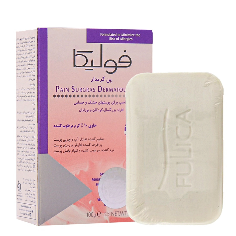 پن کرمدار پوست خشک و حساس فولیکا 100g