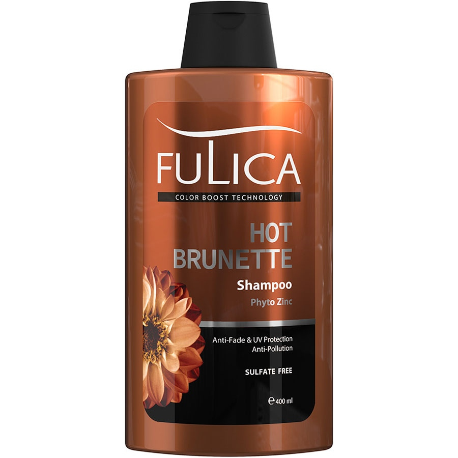 شامپو فاقد سولفات تثبیت کننده رنگ موهای قهوه ای فولیکا 400ml