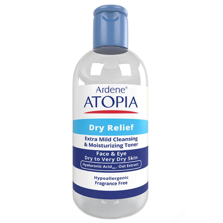 تونیک پاک کننده ملایم صورت و چشم Dry Relief آردن آتوپیا 250ml
