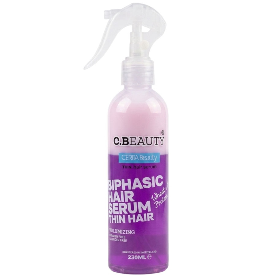 اسپری دوفاز محافظ موهای نازک و کم حجم سریتا 230ml