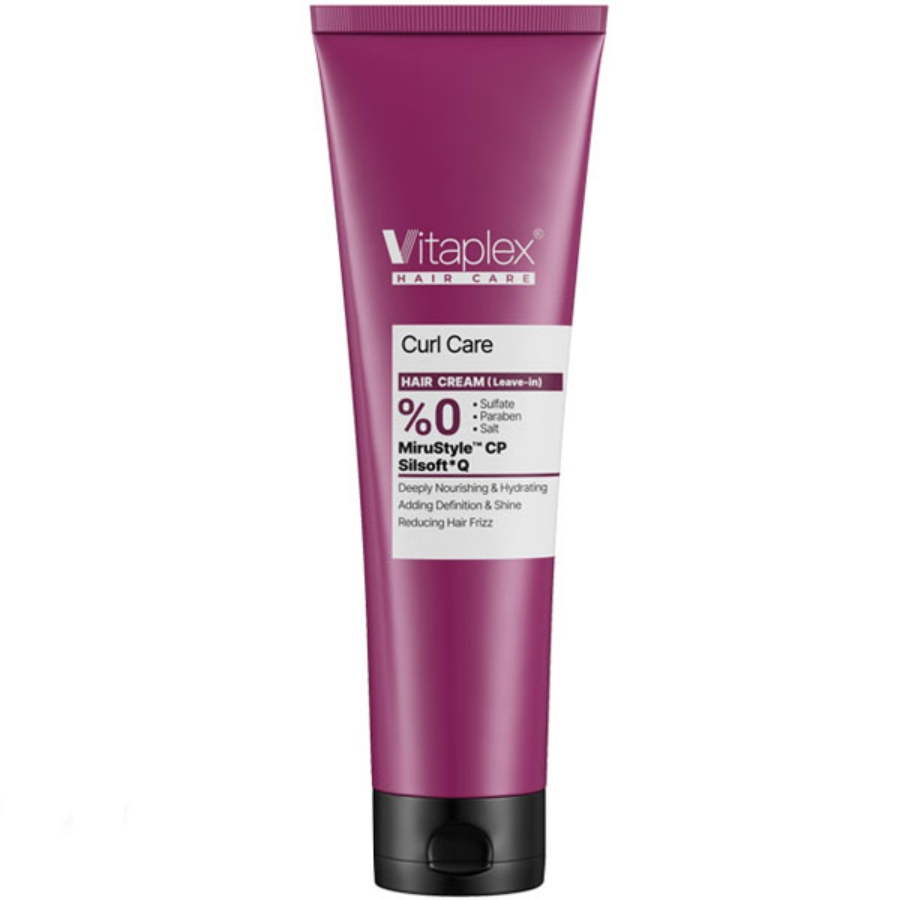 کرم موهای فر ویتاپلکس حالت دهنده و ترمیم کننده 150ml