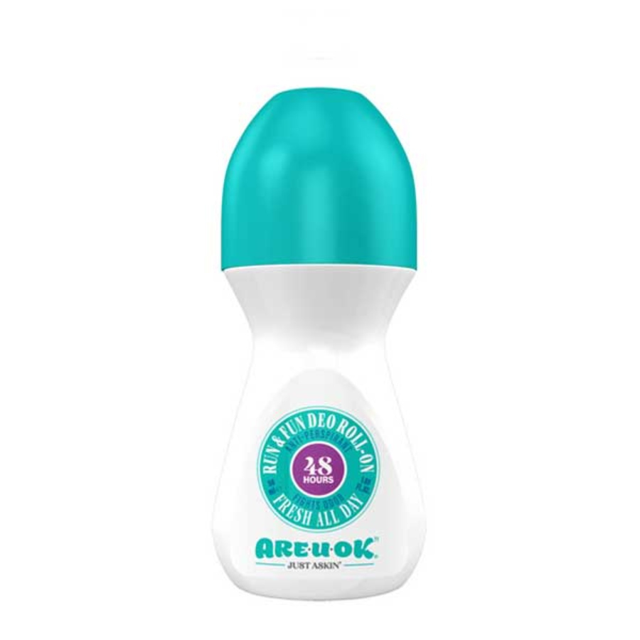 رول ضد تعریق قوی آر یو اکی 50ml run & fun  