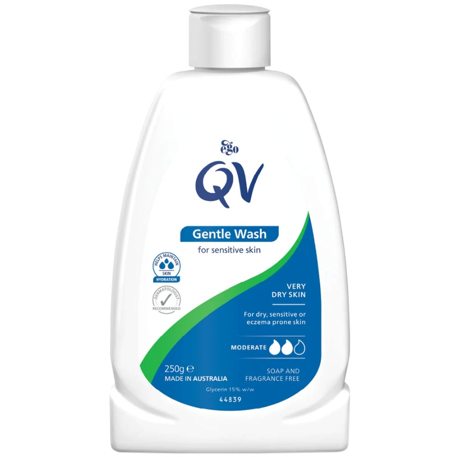 ژل شستشو پوست خشک و حساس کیووی Gentle Wash