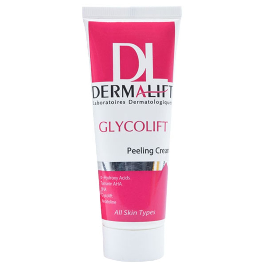 کرم لایه بردار پوست گلایکولیفت درمالیفت 40ml