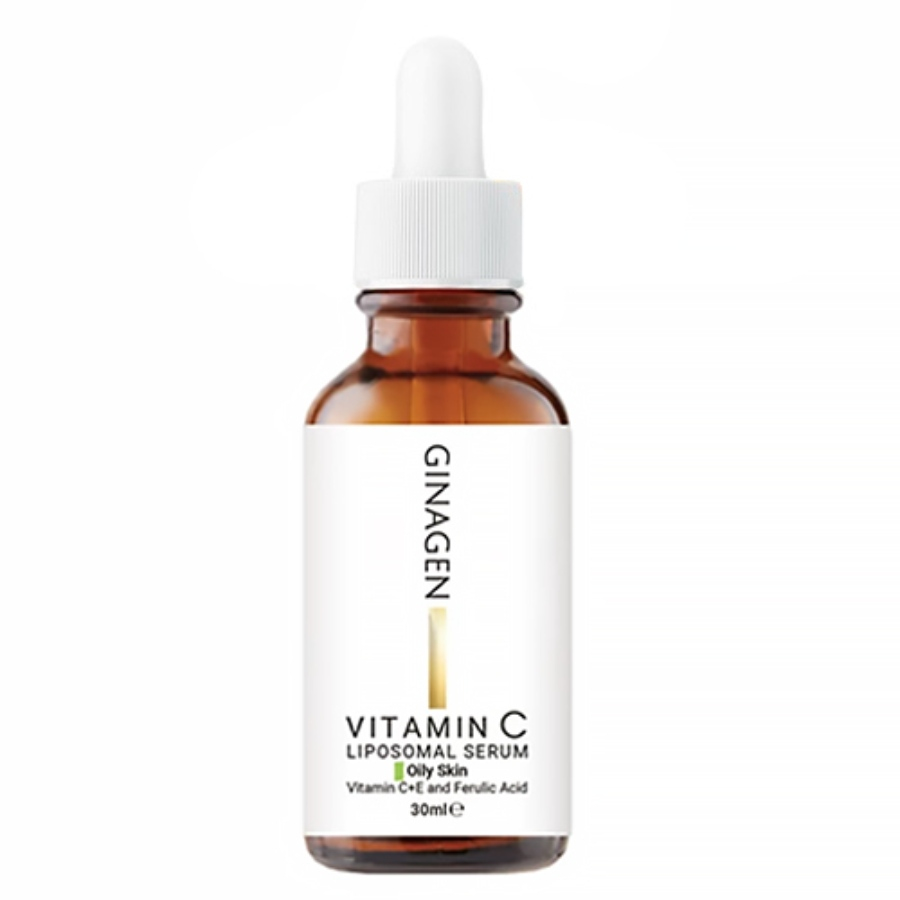سرم ویتامین سی ژیناژن لیپوزومال پوست های چرب و مختلط 30ml
