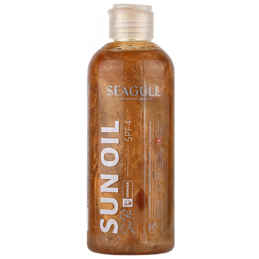 روغن برنزه کننده و ویتامینه سی گل 250ml