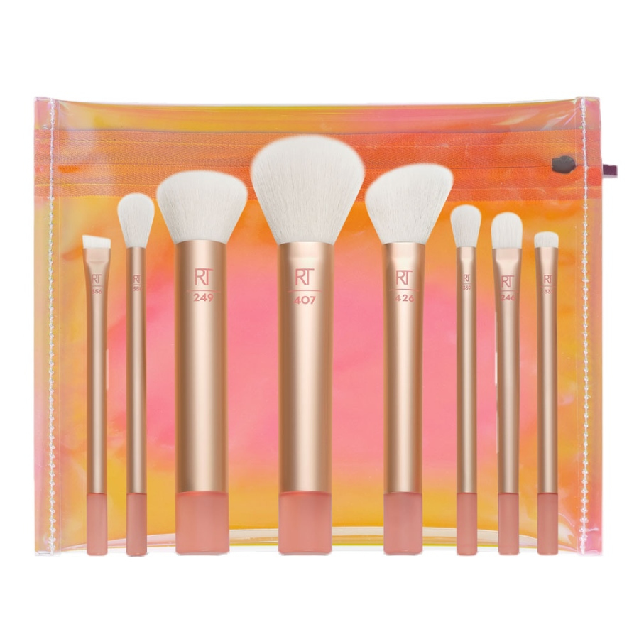 ست براش ریل تکنیک 8 عددی به همراه کیف