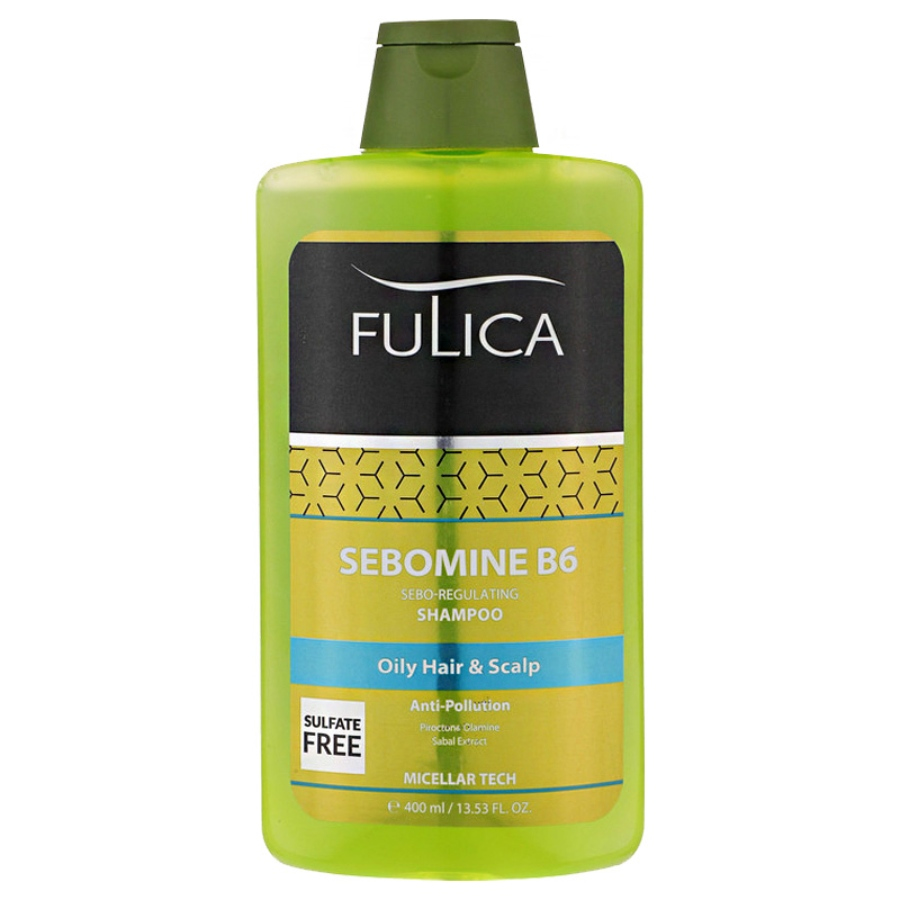 شامپو فاقد سولفات فولیکا مناسب مو چرب 400ml