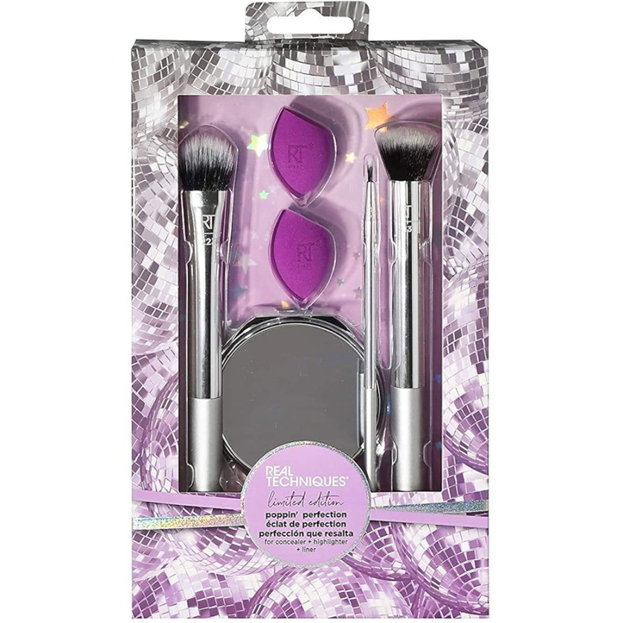 ست براش و پد ریل تکنیک به همراه آینه 