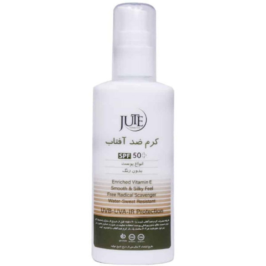 ضد آفتاب بی رنگ پوست چرب ژوت SPF50