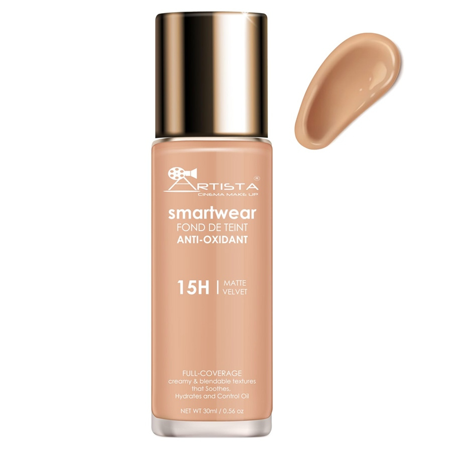 کرم پودر مات و مخملی آرتیستا - tan05