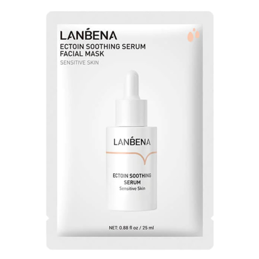 ماسک نقابی تسکین دهنده پوست Ectoin لانبنا 25ml