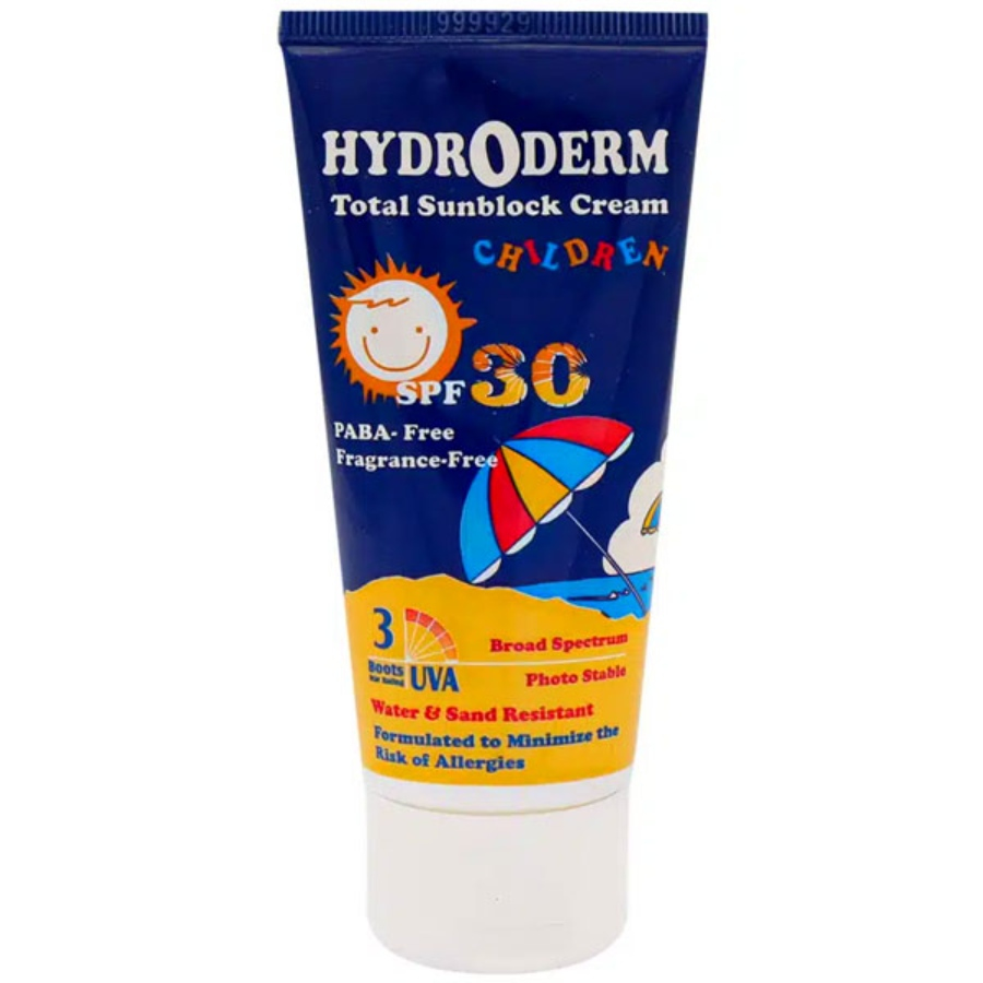 کرم ضد آفتاب کودکان هیدرودرم SPF30