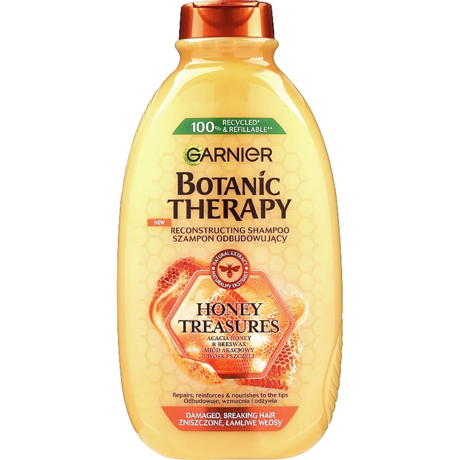 شامپو بازسازی کننده عصاره عسل Botanic Therapy گارنیه 400ml