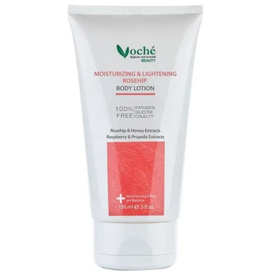 لوسیون مرطوب کننده و شفاف کننده بدن عصاره رزهیپ وچه 150ml