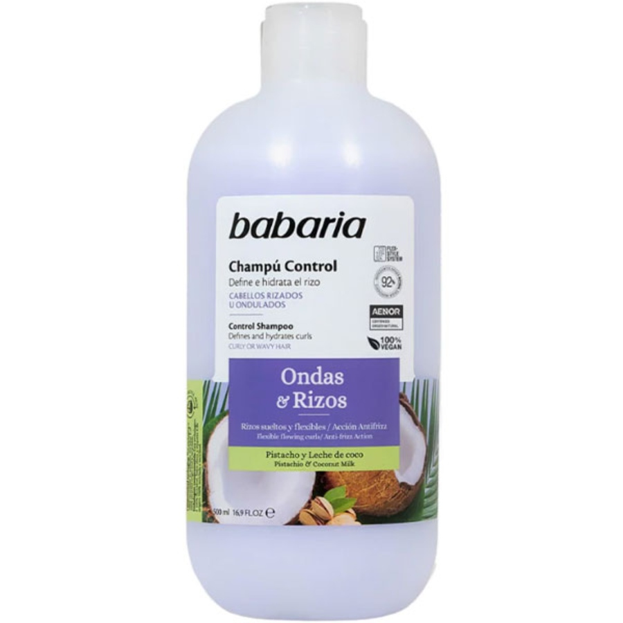 شامپو باباریا موهای فر 500ml